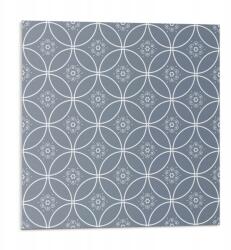 Wallfluent Dekoratív Vinil Csempe Padló Virágmintás Díszek 9x30x30 (010310410010000033489)