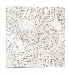 Wallfluent Burkolat Vinil Csempe Öntapadós Levél mintás 9 db 30x30 cm (010310410010000033352)