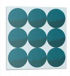 Wallfluent Vinil Dekoráció Fali Csempe Irodába Kör elrendezés hálóban 9x30x30 (010310410010000283152)
