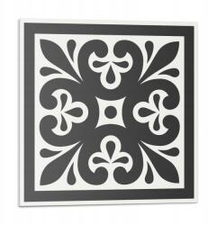 Wallfluent Vinil csempe öntapadós minta elegáns motívumokkal 9 db 30x30 cm (010310410010000283236)