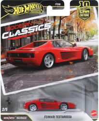 Mattel Hot Wheels Premium Car Culture Ferrari Testarossa kisautó (JKF00)