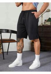 Sima Fekete Sport Rövidnadrág Zsebekkel 5XL 5IA (ŞUL-KEN-1180/siyah)