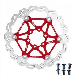  Mountain Bike Féktárcsa 160 MM Lebegő Is 6 Csavar Piros (TJA01940-01)
