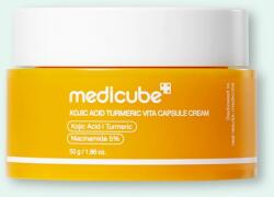 medicube Kapszulás arckrém vitaminokkal, kurkumával és kojsavval Kojic Acid Turmeric Vita Capsule Cream - 53 g