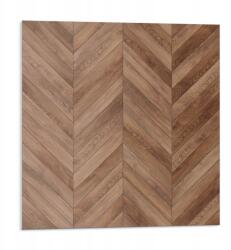 Wallfluent Vinil csempe öntapadós nyomott mintával a nappaliba halszálka mintával 9x30x30 (010310410010000276724)