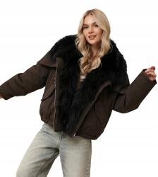 Agrafka Unisize kacsatollas bomber dzseki levehető szőrmével (5902601792122)