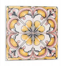 Wallfluent Falicsempe öntapadós Vinyl Virágmintás kerámia 9 db 30x30 cm (010310410010000283173)