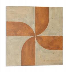 Wallfluent Vinil Fali Csempe Öntapadós Beltéri Geometria Ívekkel 9x30x30 (010310410010000282925)