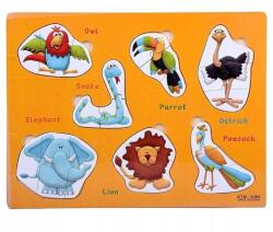 AD Fa REJTvény Állatok (puzzle drewniane zwierzęta)