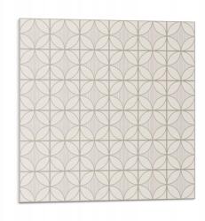 Wallfluent Vinil csempe öntapadós geometrikus minta körökkel 9 db 30x30 cm (010310410010000057180)