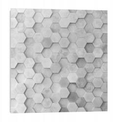 Wallfluent Burkolat Vinil csempe öntapadós hexagonális csempe minta 9x30x30 (010310410010000283269)