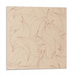 Wallfluent Dekoratív Vinil Padló Csempe Hullámos vonalak minta 9 db 30x30 cm (010310410010000033507)