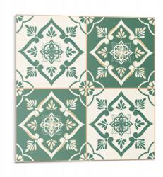 Wallfluent Fali Pvc csempe öntapadós virágminták csempén 9 db 30x30 cm (010310410010000033468)