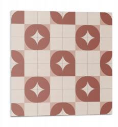 Wallfluent Falicsempe Pvc grafikával Geometrikus minta körökkel 9 db 30x30 cm (010310410010000282908)
