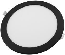 Commel LED panel beépíthető kerek 24W 2700/4000/6500K 240mm fekete