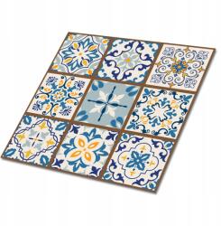 Dywanomat Fali Dekoráció Pvc Csempe Mintával Szoba Arab patchwork. 9x30x30 cm (010310410010000020978)