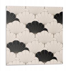Wallfluent Öntapadós Vinil Csempe Előszobába Stílusos levél minta 9 db 30x30 cm (010310410010000031177)
