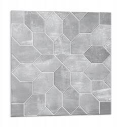 Wallfluent Vinil csempe öntapadós hexagonális mintás mozaik 9 db 30x30 cm (010310410010000283200)