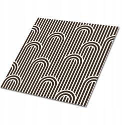 Dywanomat Fali Dekoráció Pvc Csempe Mintával Szoba Absztrakt Vonalak 9x30x30 cm (010310410010000020990)
