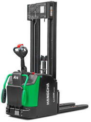 HANGCHA CDD16-AC2S-I típusú, 1.6 t teherbírású, vezetőállásos raklapemelő targonca, mely 5200 mm emelési magassággal és LI-ION akkumulátorral rendelkezik