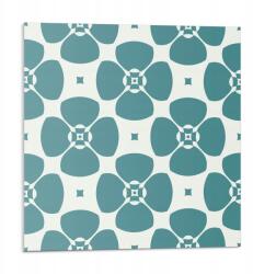 Wallfluent Winyl Fali csempe Virág motívum reprodukálható mintával 9 db 30x30 cm (010310410010000033496)