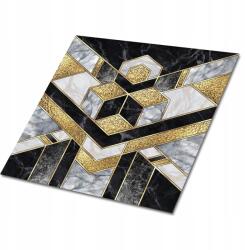 Dywanomat Nyomott mintás csempe öntapadós vinil geometrikus illúzió. 9x30x30 cm (010310410010000020916)
