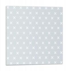 Wallfluent Pvc csempe motívummal Egyszerű Dekoráció Étkezőbe Kereszt minta 9x30x30 (010310410010000057142)