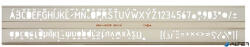 KOH-I-NOOR Betűsablon, 10 mm, KOH-I-NOOR (0748020039PE/074803900000) - alter