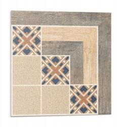 Wallfluent Öntapadós csempe Vinyl Geometrikus minták a csempén 9 db 30x30 cm (010310410010000283212)