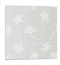 Wallfluent Öntapadós csempék Pvc Étkező Grafikával Virágmintás háttér 9x30x30 (010310410010000033450)