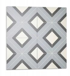Wallfluent Öntapadós vinil burkolat nyomott mintával Geometria pasztell 9x30x30 (010310410010000283015)