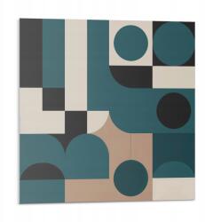 Wallfluent Fali csempe öntapadós Vinyl Absztrakt formák és formák 9x30x30 (010310410010000282933)