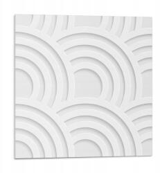 Wallfluent Dekoratív Vinil Padló Csempe Hullámos minták a háttérben 9 db 30x30 cm (010310410010000276168)