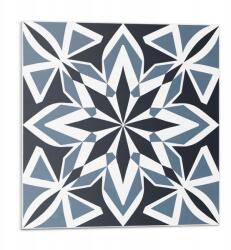 Wallfluent Dekoratív Vinil Padló Csempe Geometria szimmetria 9 db 30x30 cm (010310410010000283109)