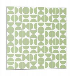 Wallfluent Vinil öntapadós burkolat nyomott mintával Absztrakt kerék minta 9x30x30 (010310410010000274039)