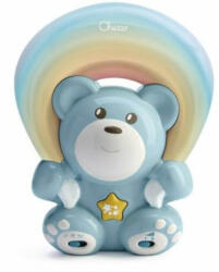 Chicco Rainbow Bear szivárványfényes zenélő projektor - kék