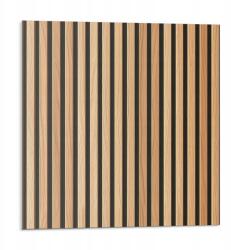 Wallfluent Vinil Öntapadós Csempe Konyha Deszka függőleges mintákkal 9x30x30 (010310410010000276784)