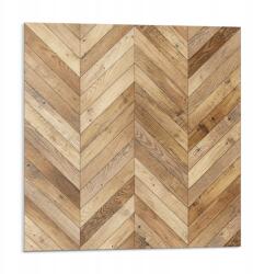 Wallfluent Falicsempe öntapadós Vinyl halszálka mintás fa 9 db 30x30 cm (010310410010000029346)