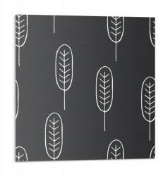 Wallfluent Dekoratív Vinil Padló Csempe Mintás Levelek a háttérben 9 db 30x30 cm (010310410010000033564)