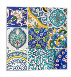Wallfluent Fali Pvc csempe öntapadós kerámia minták mozaikban 9 db 30x30 cm (010310410010000283242)