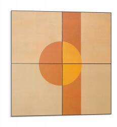 Wallfluent Vinil csempék Konyhai motívummal Absztrakt geometriai minta 9x30x30 (010310410010000283052)