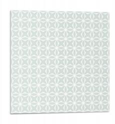 Wallfluent Vinil Csempe Grafikával Fürdőszobába Geometrikus virágmintás 9x30x30 (010310410010000057168)