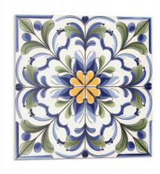 Wallfluent Falicsempe öntapadós Vinyl Virágmintás kerámia 9 db 30x30 cm (010310410010000283071)