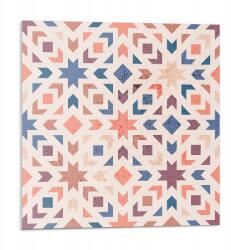 Wallfluent Fali csempe öntapadós Vinyl Geometrikus minták harmóniában 9x30x30 (010310410010000033487)