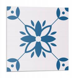 Wallfluent Vinil Dekoráció Fali Csempe Irodába Virágmintás levelekkel 9x30x30 (010310410010000276718)