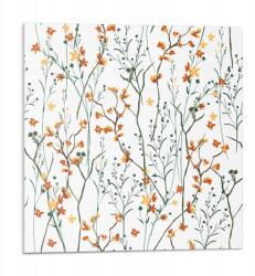 Wallfluent Dekoratív Vinil Padló Csempe Virágmintás háttér 9 db 30x30 cm (010310410010000033530)