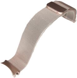 Alfa Brățară Milaneză Magnetică din Oțel Inoxidabil - 20 mm - Compatibilă Samsung Galaxy Watch 7/6/5/4/FE - No Gap, One Click (5765)
