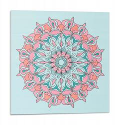 Wallfluent Fali Dekoráció Pvc Csempe Szoba Mintával Mandala Minta levelekkel 9x30x30 (010310410010000283158)