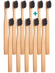 Maxi Pack 8+3 Ultrafinom fogkefe Nanosmile Eco Fekete