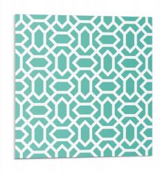 Wallfluent Öntapadós csempe Vinyl Geometrikus minta formákkal 9 db 30x30 cm (010310410010000057183)